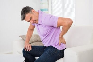 Low pain is a sign of osteochondrosis